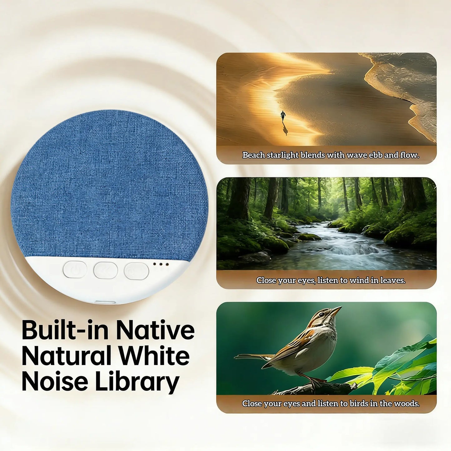 2026 Ultra-Slim Bluetooth Pillow Speaker - Bone Conduction Sound System, Silent Sleep Aid, Portable Rechargeable Music Player, Wireless Compatibility with Android/iOS - Ideal Gift for Valentine's Day, Back-to-School, Travel, and Mother's Day.