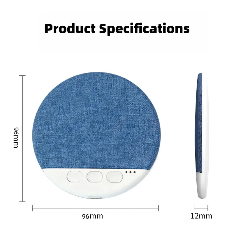 2026 Ultra-Slim Bluetooth Pillow Speaker - Bone Conduction Sound System, Silent Sleep Aid, Portable Rechargeable Music Player, Wireless Compatibility with Android/iOS - Ideal Gift for Valentine's Day, Back-to-School, Travel, and Mother's Day.