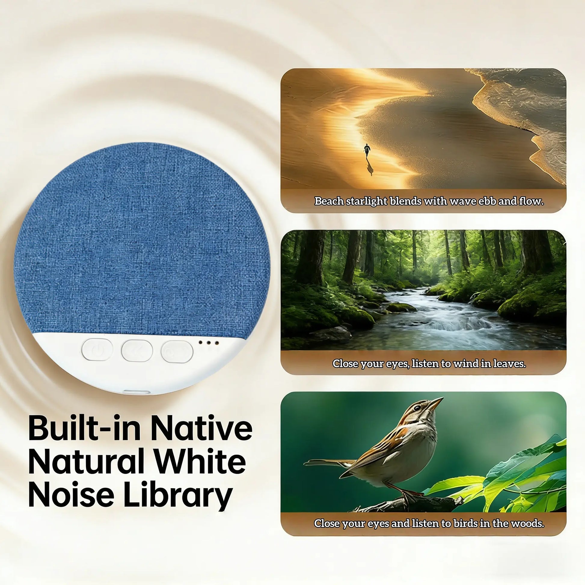 2026 Ultra-Slim Bluetooth Pillow Speaker - Bone Conduction Sound System, Silent Sleep Aid, Portable Rechargeable Music Player, Wireless Compatibility with Android/iOS - Ideal Gift for Valentine's Day, Back-to-School, Travel, and Mother's Day.