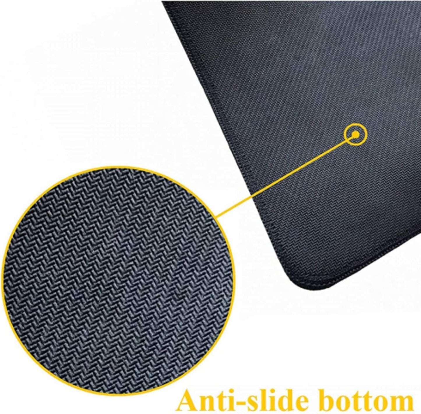 Extended XXXL Gaming Mouse Pad (35" x 17") with Non-Slip Rubber Base - Topographic Map Design for Office and Gaming Use