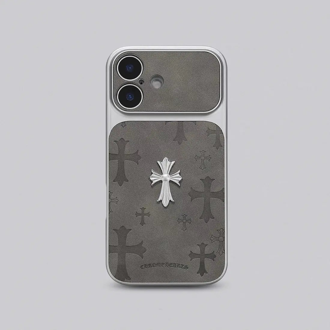 Premium Leather Cross-Pattern Phone Case for iPhone 17/16/15/14/13/Pro/Max | 3D Vintage Design | Shockproof Protective Cover | Durable Leather Material | Stylish Unisex Accessory | Ideal Gift Option